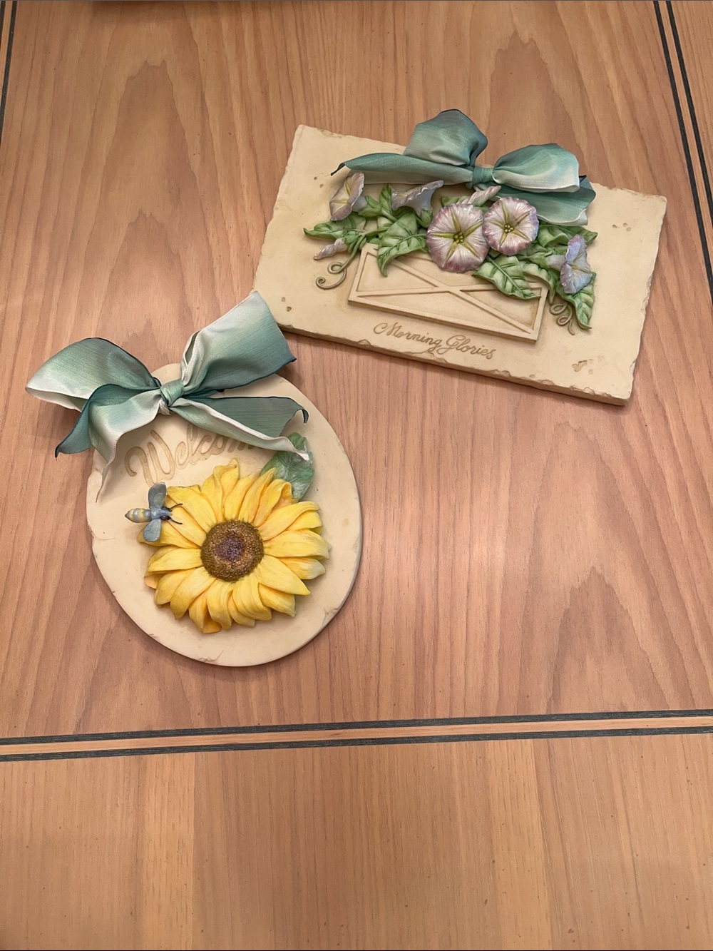 Vintage Mud Pie Wall Plaques